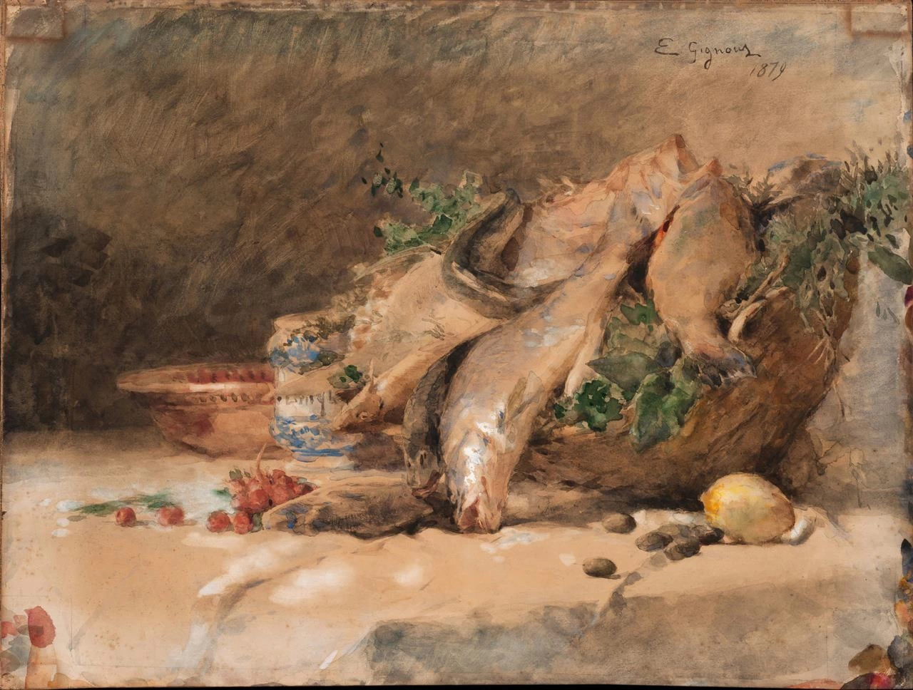 Pesci, 1879 - Galleria d'Arte Moderna, Milano